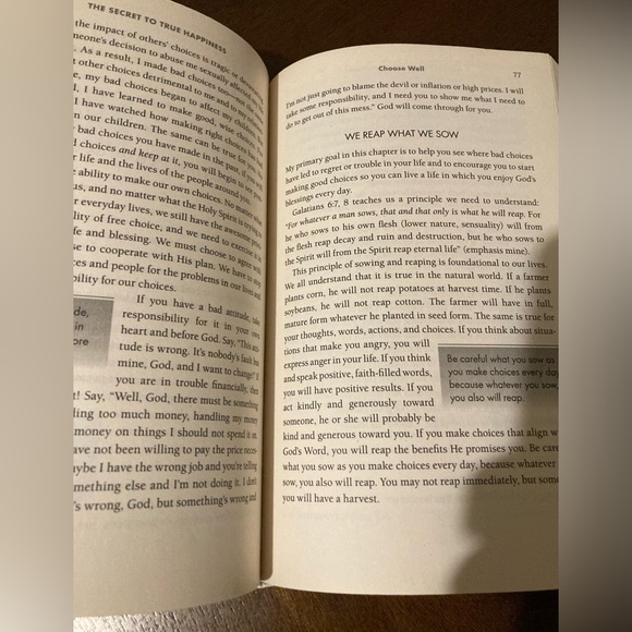 Hardback Book The Secret To True Happiness by Joyce Meyer - Picture 9 of 12